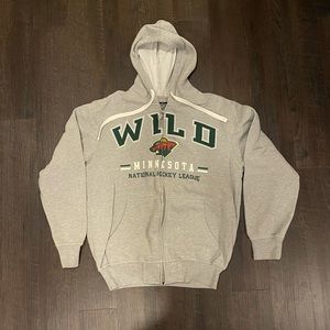 Minnesota Wild Zip Up Sweatshirt